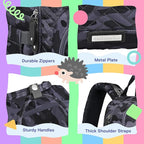 iniuniu Diaper Bag Backpack, 4 in 1 kit Large Unisex Baby Bags for Boys Girls, Waterproof Travel Back Pack with Diaper Pouch