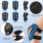 Kids Bike Skateboard Helmet Pad Set,Toddler Cyling Protective Gear Knee & Elbow Pads Wrist Guards for 5-8-10-12-14-16 Years Girls Boys Bicycle Scooter Roller Skate Inline Skating Rollerblading