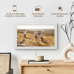 Dragon Touch 21.5" Digital Calendar Chore Chart – 1080P Full HD Interactive Touchscreen, Smart Family Planner, Hearth Display Digital Calendar Wall & Desk Mountable for Seamless Scheduling