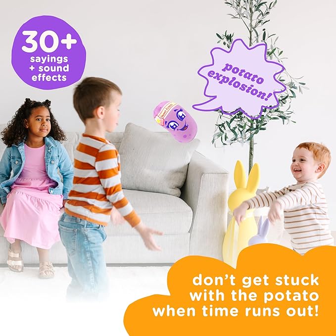 Move2Play, Pass The Potato, Hilariously Wild and Fun Active Play Game | Gift for Kids & Toddlers | Boys & Girls Ages 3, 4-8+ | Indoor/Outdoor Toy| Summer & Camping Fun