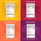 Serenity Kids 6+ Months Baby Food Pouches - Ethically Sourced Meat & Organic Veggies - High Protein Savory Baby Puree Pouches for Baby Snacks - 3.5 Oz, 8 Pack