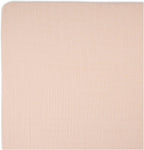 Crane Baby Cotton Sateen Fitted Sheet, 28x52'', Desert Rose, Pink Crib Sheets for Girls, Soft Cotton Crib Sheets for Girls, Nursery Decor for Girl Nursery, Elastic Pockets