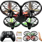 SYMA Drone for Kids 8-12 with Automatic Obstacle Avoidance, 20 Mins Flight Time(2 Batteries), One-Key 360°Flips and Altitude Hold, Safe Flying Toys for Boys and Girls