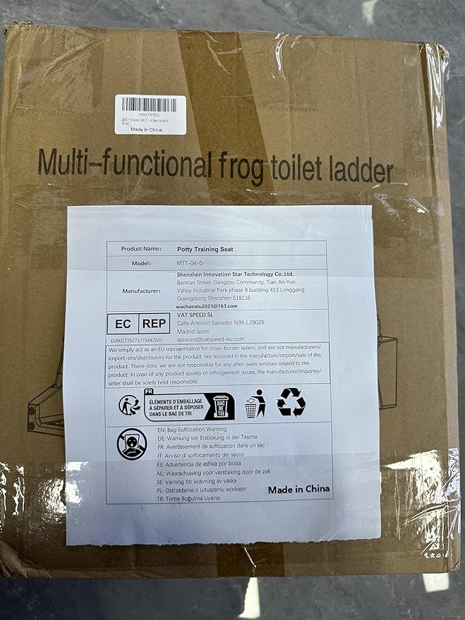 Potty Training Seat, Toddler Toilet Seat for Little Boys Girls, Potty Training Toilet with Urinals, Toddler Step Stool Ladder and Splash Guard (Blue)