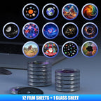 Star Projector, Galaxy Light for Bedroom, Home Planetarium with Remote Control, Realistic Starry Night Ceiling Projector - White