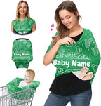 Baby Car Seat Stroller Cover Nursing Cover New Mom Breastfeeding Scarf Soft Stretchy Infant Carrier Cover Car Canopy Coverage