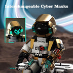 Space Explorer Building Toys, （1112 Pieces） Interchangeable Forms, for Ages 8+,can Favorite or Display，Space-Compatible, A Gift for Boys！