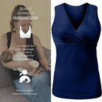 Supermom Hands Free Pumping and Nursing Bra - Hands Free Nursing Bra for Pumping - Breastfeeding Bras for Women