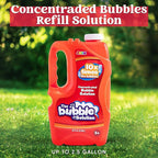 JOYIN 32 oz Bubble Solution Refills (Close to 1L/ 2.5 Gallon), Concentrated Solution for Bubble Machine, Wands, Blower, Easter (Red)