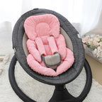 GFU Infant Car Seat Insert Head and Body Support, Reversible Newborn Insert for Carseat with Strap Pads, Soft Stroller Cushion Pillow Insert for Boys and Girls, Fits for Stroller, Swing, Red