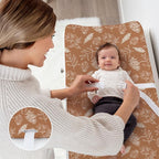 BROLEX Changing Pad Covers for Baby: Boy Girls Ultra Stretchy Soft 2 Pack, Squirrel Foliage