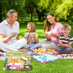 Logical Puzzle,Sequence Matching Game,with Game Cards（30 Scenes）,Classic Path Planning Game,STEM Educational Toys,Family Game,Logic Labyrinth Games for Adults and Kids(2 Puzzles).