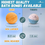 Superhero Boys Bath Bombs with Surprise Hero Toys Inside (12 Pack) - Large Bubble Bomb, Fruity Scents, Relaxing Aromas - Ideal Birthday Gift for Kids by Two Sisters