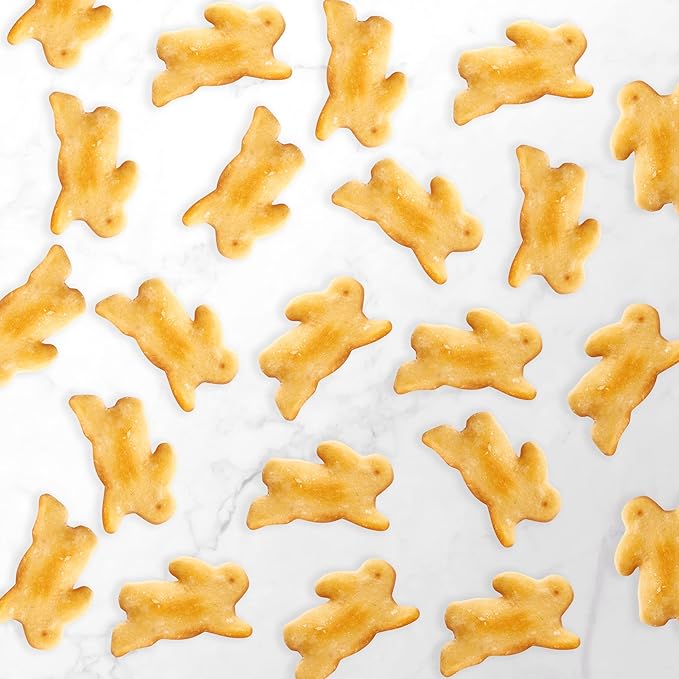 Annie's Organic White Cheddar Bunnies Baked Snack Crackers, 7.5 oz (Pack of 12)