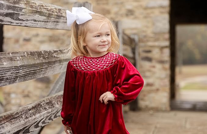 Wee Ones Girls' Plain Wrap Classic Grosgrain Hair Bows on a WeeStay No-Slip Hair Clip, Handmade, King, White