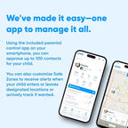 Gabb Watch 3e - Smart Watch for Kids, GPS Tracker, No Social Media or Internet, Fees Required (Dark Gray)