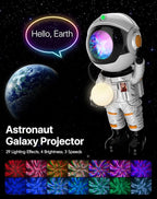 Rossetta Astronaut Galaxy Projector, Star Projector for Bedroom, LED Night Light for Kids Room with Timer and Remote, Room Decor Aesthetic, Home Decor, Gifts for Adults, Teens, Christmas, Birthday