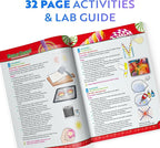 Playz Edible Candy Making Science Kit for Kids Ages 8-12 Years Old - Food Science Chemistry Kid Science Kit with 40 Experiments to Make Your Own Chocolates, Educational Science Kits for Boy & Girls