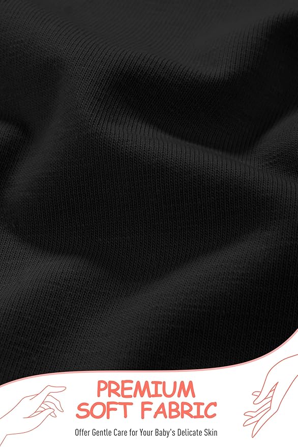 Resinta 4 Packs Toddler and Baby Girls Cotton Leggings Full Length Pants Stretchy Soft Tights Pants for Kids