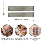 Hair Clips for Girls Women,Assorted 20Pcs Solid Colors Hair Accessories for All Age Girls Toddler Kids,Fully Lined Alligator Clips Handmade Barrettes By Fancy Clouds