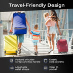 Koah Car Seat Backpack Padded Bag for Air Travel and Airport Gate Check-in with Padded Shoulder Straps