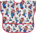 Bumkins Bibs - Toddler Bibs, Waterproof, Large for 1-3 Years, Short Sleeve