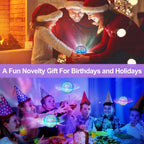 Flying Orb Ball Toys, Galaxy Ball Boomerang Ball Fidget Spinner, Cosmic Globe Toy for Indoor Outdoor, Gift for 6 7 8 9 10+ Year Old Boys Girls Teens - Blue