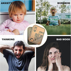 New Decompression Metal Poker Fidget_Slider, Hand Spinner Office Fidget Toys, Sensory Toys Anxiety Stress Relief Desk Toys Gifts for Adult Kids