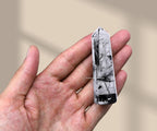Amazing Gemstone Black Rutilated Quartz Crystal Towers ~ Natural Healing Crystal Point Obelisk for Reiki Healing & Crystal Grid (2" to 3" Inch)