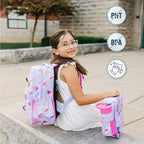 Wildkin ECO rPET 15-inch Kids Backpack – Sustainable, Padded, Adjustable – Sweet Dreams