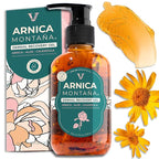 Arnica Gel For Face, Arnica Cream and Bruise Cream to Soothe with Aloe and Calendula for Face and Body, Menthol Free, Alcohol Free, 7oz Pump