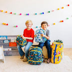 Wildkin 12-inch Kids Backpack – Padded, Adjustable, Ideal for Daycare & Travel - Dinosaur Land