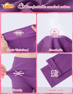 Girls Leggings Cotton Leggings for Toddler Footless Girls Pants Stretchy Baby Girl's Pants Infant Basic Leggings Size 6M -14Y