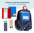 Wildkin 15-inch Kids Backpack – Durable, Padded, Adjustable for School & Travel - Transportation