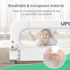 Folding Toddler Bed Rails for Crib,Toddler Bed Guard Rail with Reinforced Anchor Safety System,Bed Rail for Kids Fit,Bunk,Full Size,Queen,King,Twin(White,33"x23.6")