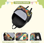 Toddler Monster Truck Car Waterproof Mini Backpack Boys/Girls Cute Small Backpack Kindergarten Preschool Bags 11 Inch