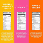 Serenity Kids 6+ Months Grain-Free Baby Puffs Snack - Baby & Toddler Snacks for 6+ Months - No Added Sugar & Gluten & Rice Free - BPA & Allergen Safe with Organic Cassava & Veggies - 1.5 Oz, 6 Pack