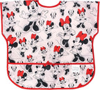 Bumkins Bibs - Toddler Bibs, Waterproof, Large for 1-3 Years, Short Sleeve