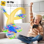 Drones for Kids With Cool Light, Kids Drone with 3D Flip, Altitude-Hold, Self-Rotation, Headless Mode, 3 Speed Modes, One-Click Take-off/Landing, Mini Drone for Christmas, Beginners, Indoor