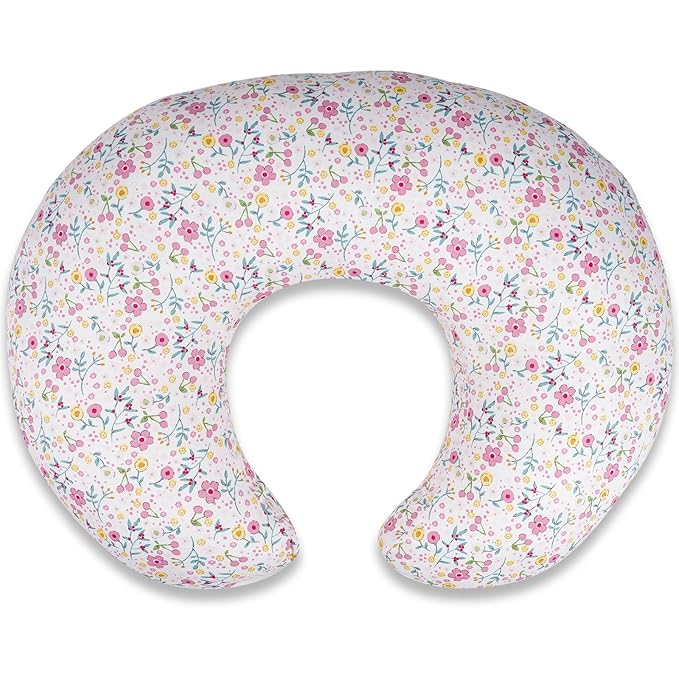 Baby Nursing Pillow for Breastfeeding, Adjustable Breast Feeding Pillow for Bottle Feeding, Breastfeeding Essentials for Mom and Baby Healthier Nursing, Removable Cover- Blooming Daisy