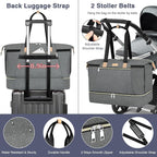 ITIEZY Diaper Bag Tote for Baby - Large Mommy Bag with Portable Changing Pad Pacifier Case, Hospital Bags Travel Baby Bag