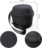 Babelio Portable Travel Case for Babelio Pocket Mini White Noise Machine, Double Stitch Zipper - Perfect for Traveling (CASE ONLY - Textile Black)