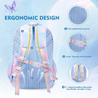 Aesthetic Kawaii Rainbow Backpack