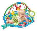 Baby Activity Play Gym Mats Ocean Park with Arches, Activity Toys, Animals Toys (L30 x W30 Inch)