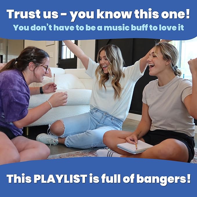 OFF TOPIC Name That Toon Music Game - Fun Party Games for 2+ Players - Adult Word Puzzle & Music Trivia Game