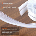 Baby Proofing 26.2ft Long (2.32" Wide),Clear Corner Protectors,Soft Edge Protectors Corner Guards Furniture Corner&Edge Safety Bumpers with Upgraded Strong Adhesive for Sharp Furniture & Table Edges