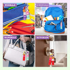 24pcs Mini Pop Fidget Toys Bulk Astronaut Party Favors for Kids Pop Keychain Sensory Toys Bag Fillers Pop Toddler Birthday Carnival Treasure Classroom Prizes Stress Reliever Desk Toy for Boy Girl