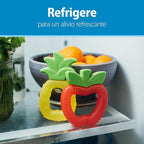 Dr. Brown's AquaCool Water-Filled Baby Teether, Cools & Massages Sore Gums, BPA Free, Pineapple and Apple, 4 Pack, 3m+