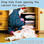 6 Pack Magnetic Cabinet Locks Baby Safety Child Proofing Invisible Locks No Drill Easy Installation for Cabinets Drawers Doors