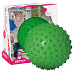 Edushape Original Sensory Ball for Baby - 7" Green Color Ball Enhances Gross Motor Skills for Kids 6 Months & Up